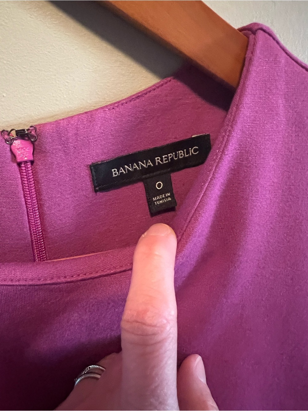 Banana Republic Magenta Midi Dress‎